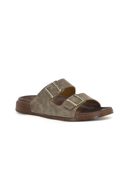 Adjustable Double Buckle Comfortable Daily Anatomical Comfort Garden Walking Men's Slippers