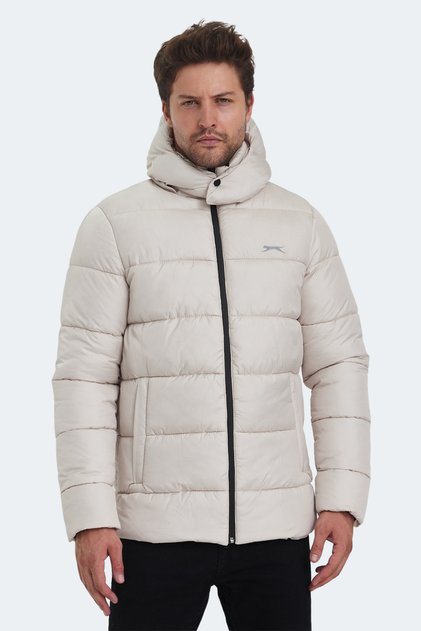 Ganea in Men's Beige Coat & Jacket