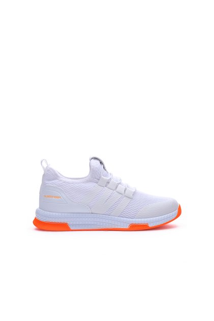 Ebba Sneaker Kids Shoes White / Orange
