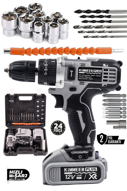Jetta Power Tools KİMMEER PLUS Profesional 58 Vf Çelik Şanzıman 24