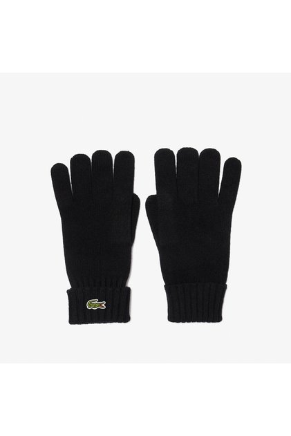 Unisex Yün Siyah Eldiven