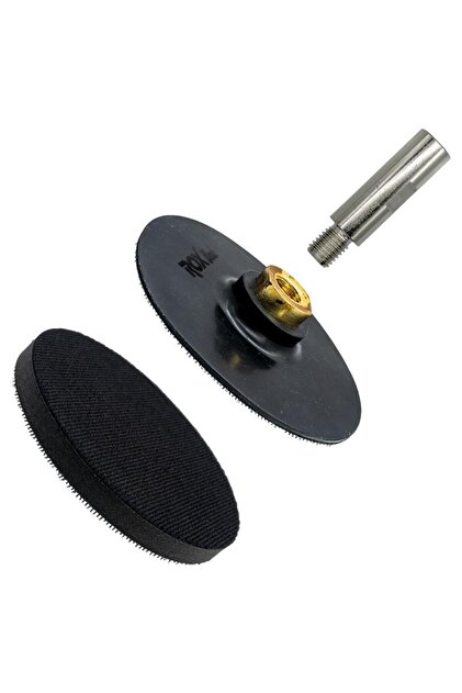 Rox Wood 0181 Esnek Cırt Zımpara Taban Seti 115 mm (3 Parça
