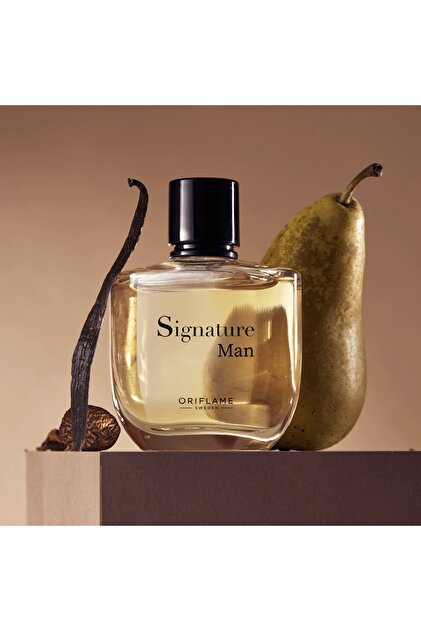 Oriflame Signature Man EdT Sıcak Vanilya Armut ve Hindistan Cevizi