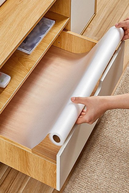 Inside Cabinet Drawer Cover 45 cm X 10 Meters Kitchen Bathroom Non-Slip