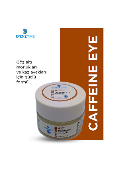 D'ENZYME Kafein Göz Altı Kremi - Göz Altı Morluk Karşıtı (FOR DARK