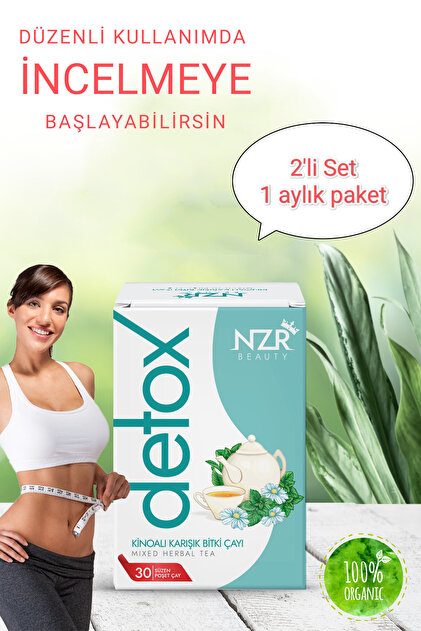 NZR BEAUTY Detox kilo vermeye ve zayıflamaya1 yardımcı Özel Kinoa
