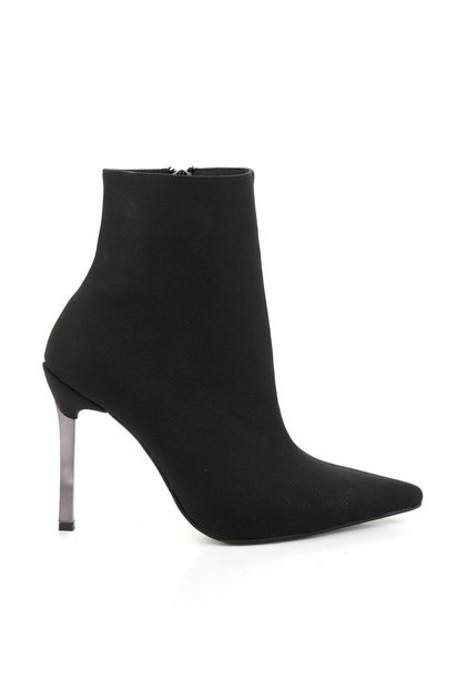 Mat Siyah Kadın Bot & Bootie K02614460038