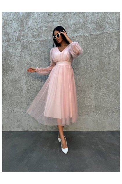 Rochie dama eleganta din tulle Maria
