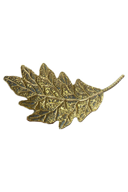 METAL YAPRAK DEKOR BÜYÜK 75 x 45 cm
