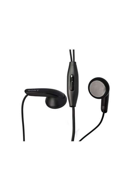 Casti MH-410C cu fir si microfon, conector Jack 3.5 mm, Negru