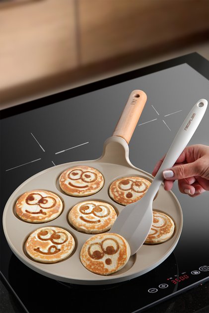 Fika Ceramic-Coated Pancake Pan 26 CM - Beige