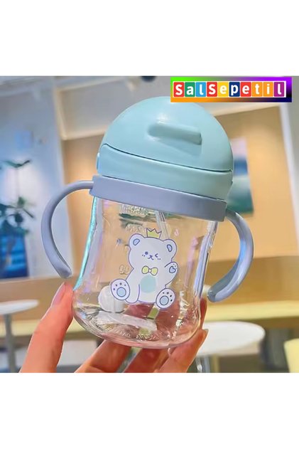 0–3 Yaş Akıtmayan Sert Plastik Bebek Suluk - Yatarak İçilebilen BPA’sız Bebek Suluk –