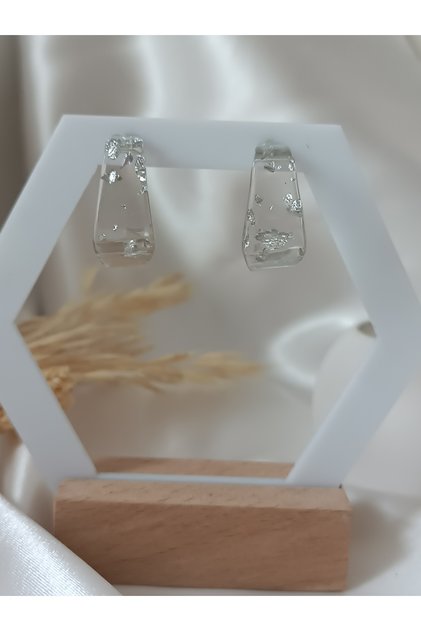 Transparent Lightweight Stylish Women's Earrings