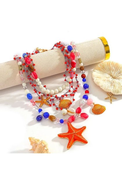 Bohemian Starfish Necklace
