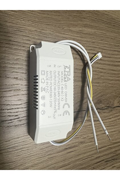 erşahaydınlatma 40-60 x2 LED DRIVER 3 RENK AVİZE ADAPTÖRÜ 80-120