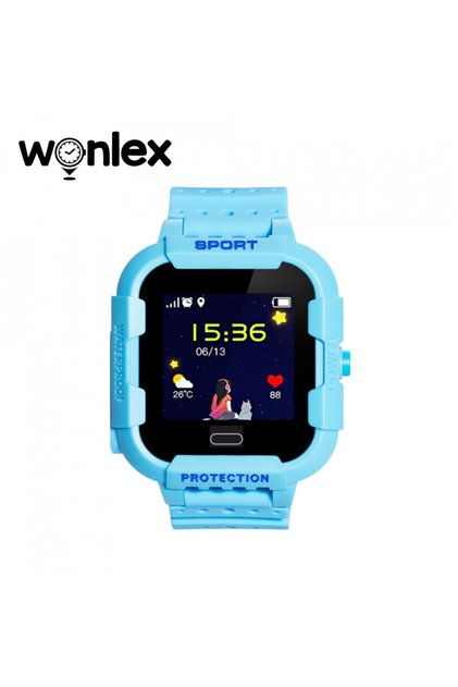 Ceas Smartwatch Pentru Copii KT03 cu Functie Telefon, Localizare GPS, Camera, Pedometru, SOS,