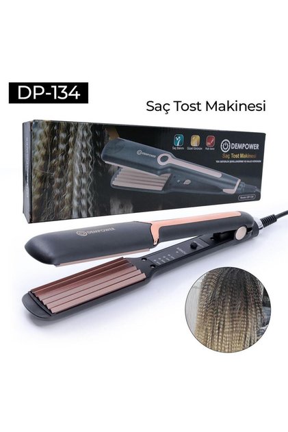 SAÇ TOST MAKİNESİ TEK SEFERLİK ŞEKİLLENDİRME VE KALICI GÖRÜNÜM