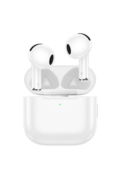 Casti Wireless Bluetooth Air Buds 4, BT 5.4, Functii Siri, Microfon, Compatibilitate Apple iPhone