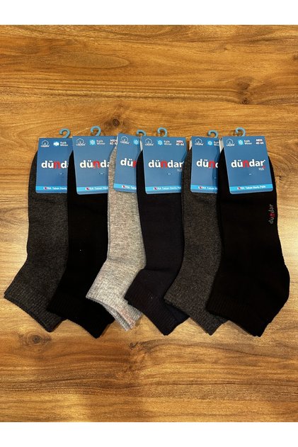 Taban Havlu Kışlık Erkek Patik Çorap 6’lı Paket