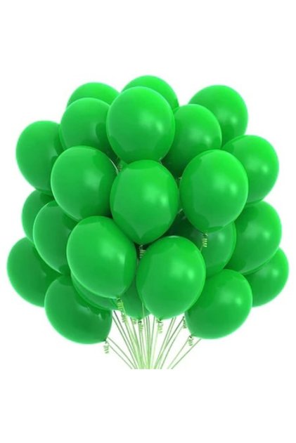 Set 100 baloane verzi 28 cm