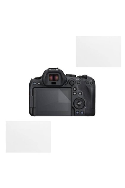 Set protectie compatibil cu Canon EOS R6 Mark II, Focus Shield, 2 Folii de Silicon Rezistent