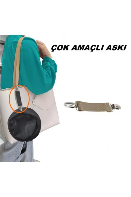Multi-Purpose Bag Hanger, Hands-Free Bag Clip, Clothes Clip, Brooch, Bag and Clothes Accessory