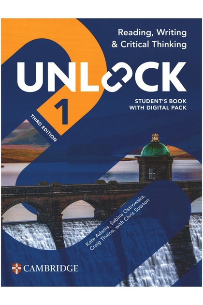 Unlock 1 Reading - Writing & Critical Thinking Student's Book with Digital Pack (3Rd Edition)