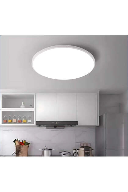 Plafoniera LED SOLIS 37cm 32W Lumina Neutra Alb