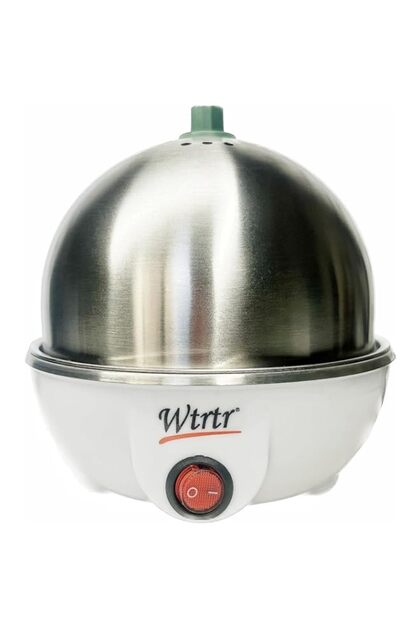 stainless steel Egg Cooker, 350W Electric Egg Beater, White Egg Steamer, Egg Cooker, 7 Egg Vol
