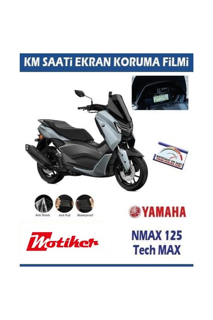 Yamaha N-Max 125 Tech Max Motosiklet Ekran Km Koruyucu