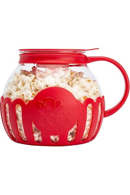 HALAYAYA® Popcorn Maker Microwave Popcorn Popper with Temperature Safe Glass Big Size Without BPA H