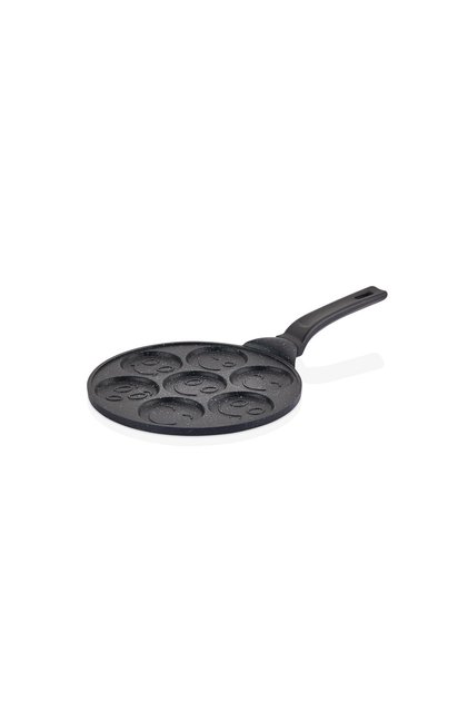 Premium Cast Iron Smiling Face Pancake Pan 26 cm