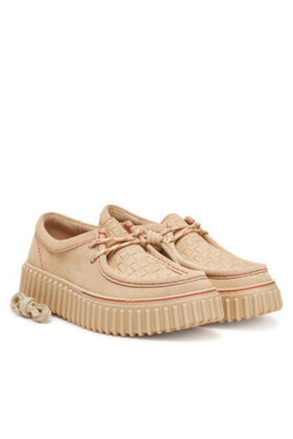 Γυναικεία ημιμπότα μπεζ CLARKS-26181191 N32 ΕΚΡΟΥ ΣΟΥΕΝΤ