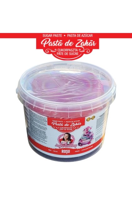 Paste de Zahar PREMIUM - ROSU - 1 kg -
