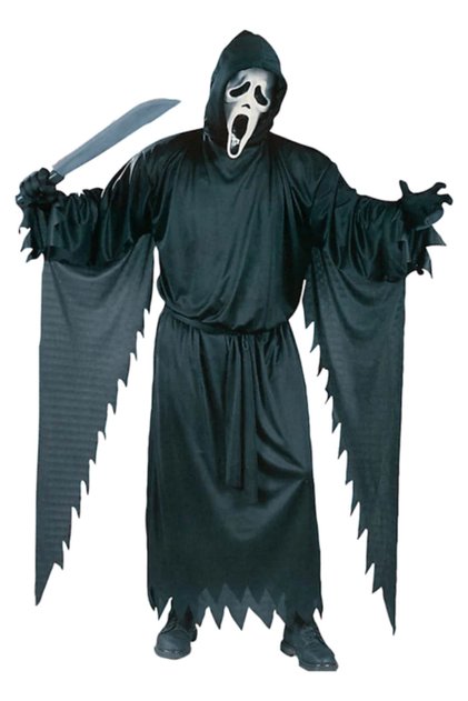 Scream Costume Halloween Boys Compatible