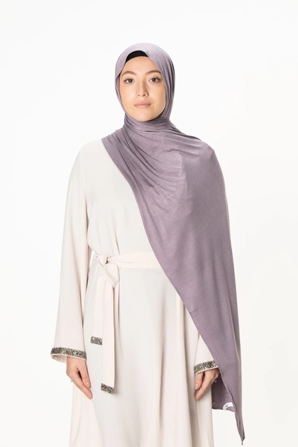 Soft Stretch Jersey Hijabs, Effortless Style and Comfort, Curated Collection (Classic Plum)