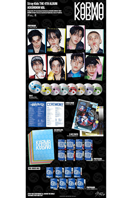 ikollect Stray Kids - 4th Album [KARMA] ACCORDION Ver. (SEUNGMIN