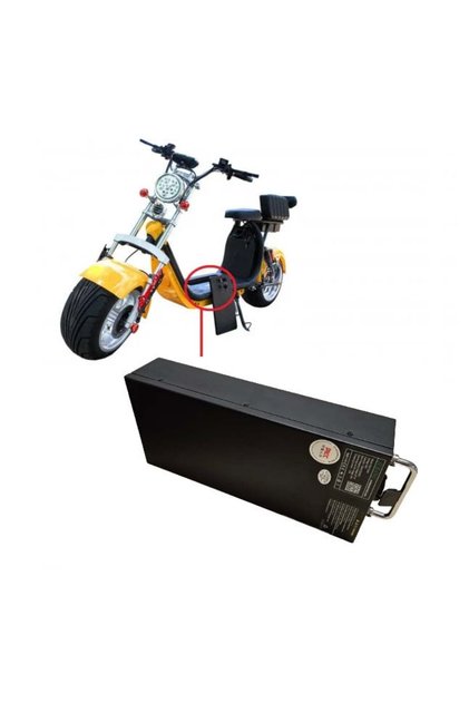 Baterie podea scuter electric 60 V, 12 A, 720 Wh Litiu-Ion (City Coco)