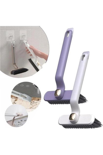 1 Piece Multifunctional Deep Cleaning Brush with Rotating Head and Tweezers (1 Piece)