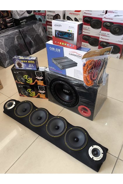 Oto Ses Sistem Paketi Komple Full Eksiksiz