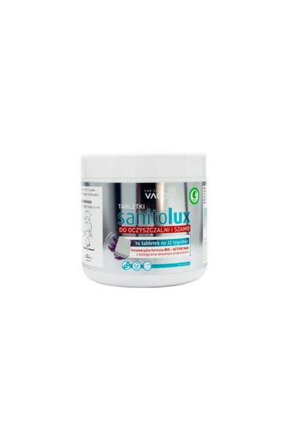 Sanitolux, - Bioactivator, pentru fose septice si statii de epurare 16 Tab