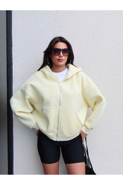 Sweatshirt mit Reißverschluss