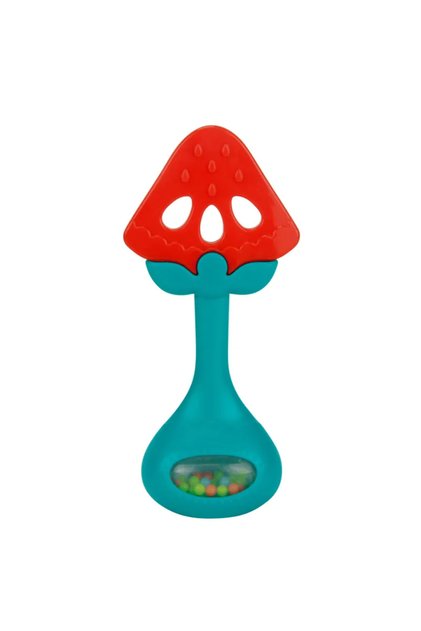 - Baby Fruit Teether w/ Rattle - Watermelon