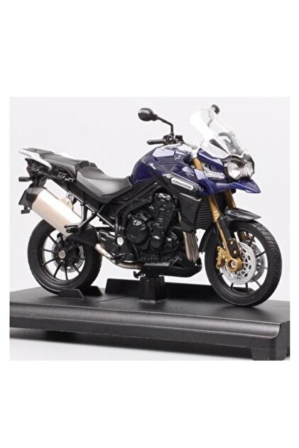 Welly – Modèle Moto Suzuki GSX-R750 2004, échelle 1:18, Métal+plastique, 12 Cm, Support Inclus, Sous Licence – Collection Miniature