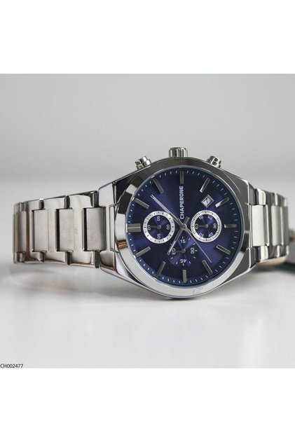 Ch002477 Men's Steel Band Wrist Watch
