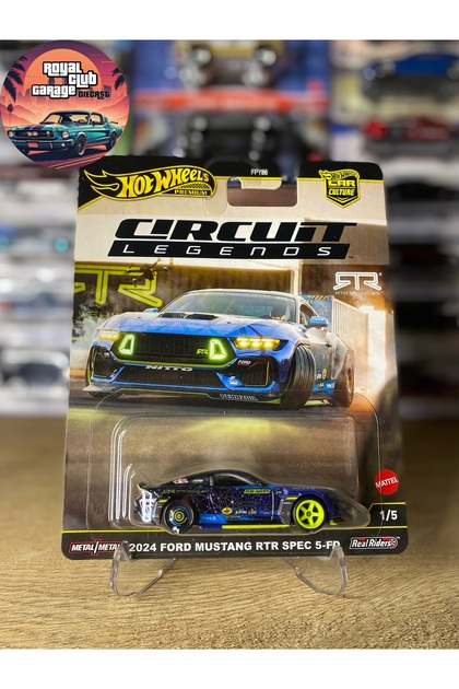 スポーツトイ・アクショントイ MUSTANG GRADE 5 TURNING POINT PINK GOLD HOT WHEELS 2024 FORD MUSTANG RTR SPEC 5-FD - Circuit Legends