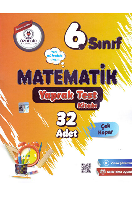 ÖZDEBİR YAYINEVİ 6.Sınıf Tüm Dersler Soru Bankası ve Yaprak Test