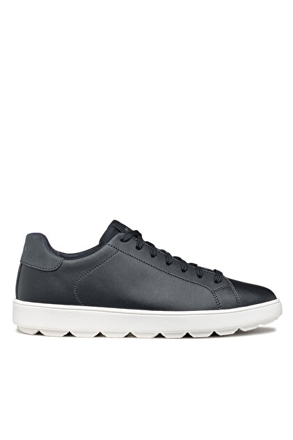 Męskie trampki niebieskie GEOX-U SPHERICA ECUB-1 U45GPA 0009B C4064