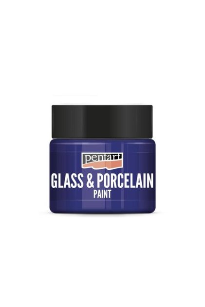 GLASS & PORCELAIN PAINT 30ML BLUE
