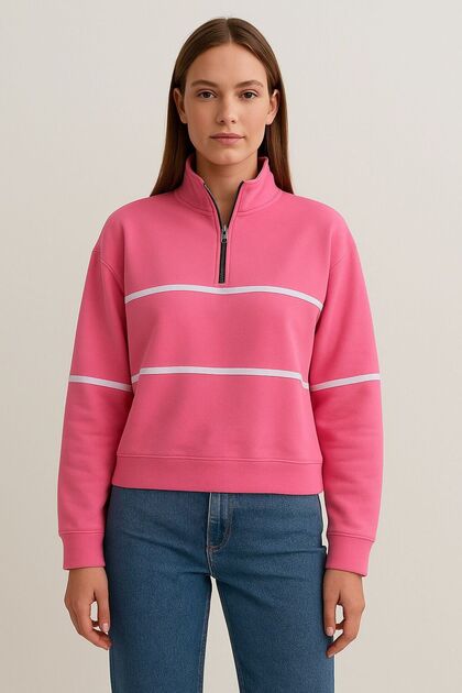 Half Zipper Sweatshirt